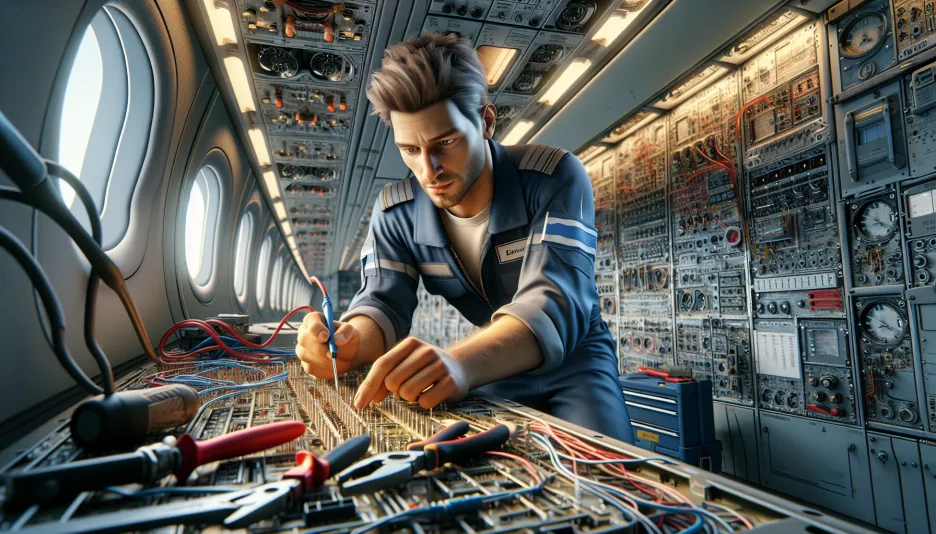 Profession Aircraft electrician and its salary