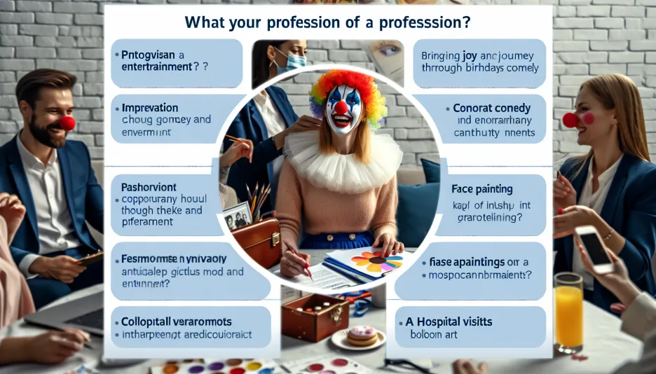 Profession Clown and its salary