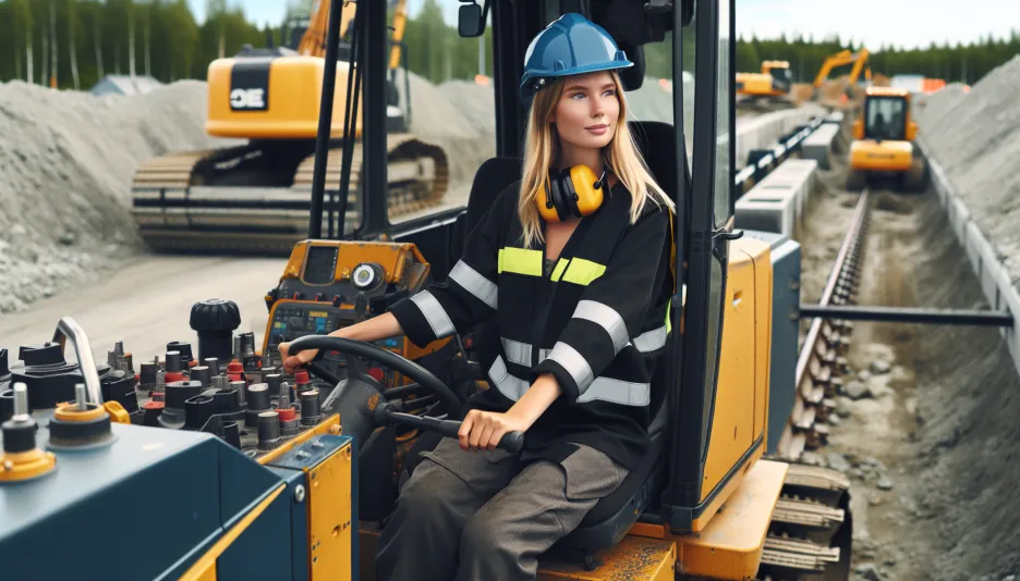 Profession Track loader driver and its salary